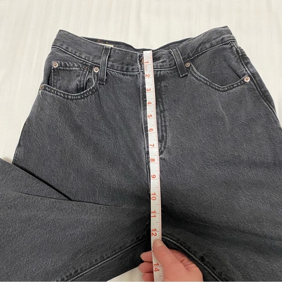 Levi’s Premium High Loose Taper Fit High Rise Jean Black size 26 - Picture 16 of 16